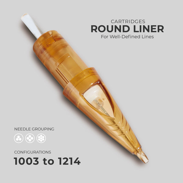 SKIN INK ROUND LINER CARTRIDGE